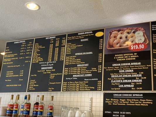 Menu photo 6 Main Street Bagels San Leandro, CA