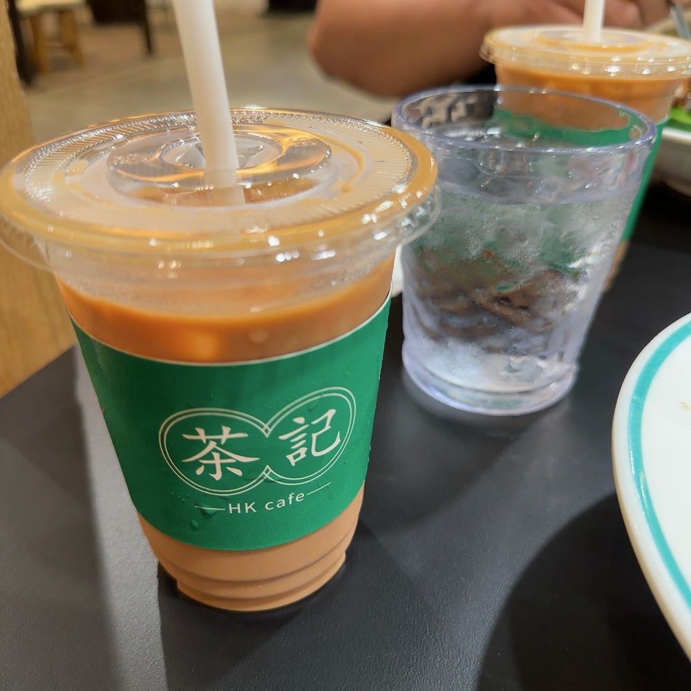 HK Cafe - Cold Hong Kong Style Milk Tea ($6.50) - this little guy made me pull an all-nighter x_x - Cantonese Near Me - Honolulu, Hawaii HK Cafe - Cold Hong Kong Style Milk Tea ($6.50) - this little guy made me pull an all-nighter x_x - Cantonese Near Me - Honolulu, Hawaii