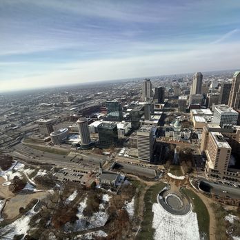 Gateway Arch - View out of lookout window - Landmarks & Historical Buildings Near Me - St. Louis, Missouri