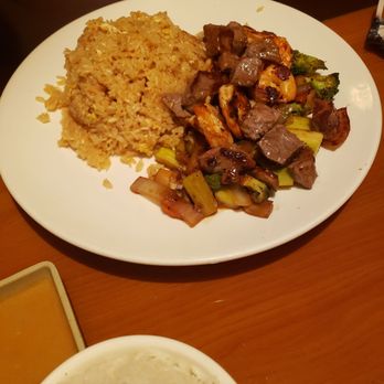 Fujihana - Hibachi steak and shrimp from the kitchen - Japanese Near Me - York, Pennsylvania