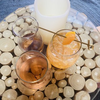 Sandbar Rooftop - Rose and Ditch Plains 2021- Prosecco, J.F. Haden's Mango Liqueur, Apricot Purée, Organice Agave Nectar - Cocktail Bars Near Me - New York, New York Sandbar Rooftop - Rose and Ditch Plains 2021- Prosecco, J.F. Haden's Mango Liqueur, Apricot Purée, Organice Agave Nectar - Cocktail Bars Near Me - New York, New York