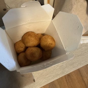 Yummy Yummy Noodles - Fried fish balls, ate a few - Noodles Near Me - Chicago, Illinois