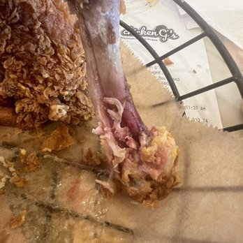 Chicken G's - Raw and bloody chicken drumstick - Halal Near Me - Fremont, California