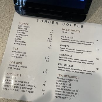 Yonder Coffee - Coffee & Tea Near Me - Northridge, California Yonder Coffee - Coffee & Tea Near Me - Northridge, California