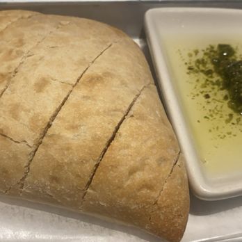 Bonefish Grill - Bread w/ pesto dipping sauce - Seafood Near Me - Rogers, Arkansas