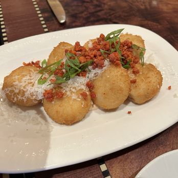 Carthay Circle Restaurant - Spanish Potato Croquettes - New American Near Me - Anaheim, California Carthay Circle Restaurant - Spanish Potato Croquettes - New American Near Me - Anaheim, California