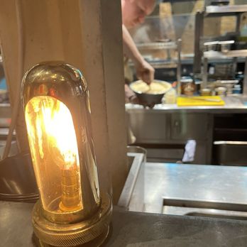 The Barbary - Chef working by light - Middle Eastern Near Me - London, XGL