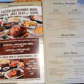 Cracker Barrel Old Country Store - Breakfast & Brunch Near Me - Mount Laurel, New Jersey