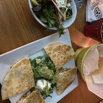 Gonza Tacos Y Tequila - Shrimp quesadilla with salad - Mexican Near Me - Cary, North Carolina