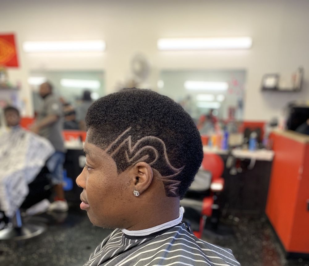 Top Of The Line Barber And Beauty Logo