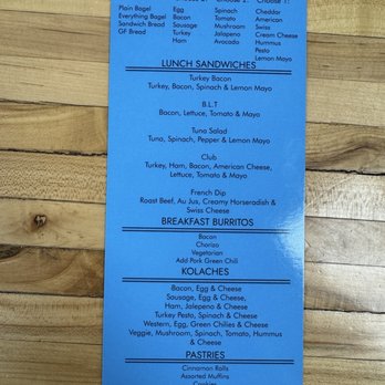 The Cheyenne Cup - Menu - Coffee & Tea Near Me - Cheyenne, Wyoming