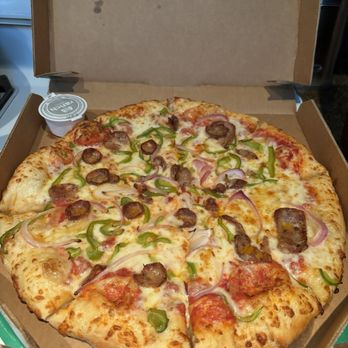 Marco's Pizza - Reality "Fiery Sausage" Pizza - Pizza Near Me - Grayson, Georgia Marco's Pizza - Reality "Fiery Sausage" Pizza - Pizza Near Me - Grayson, Georgia