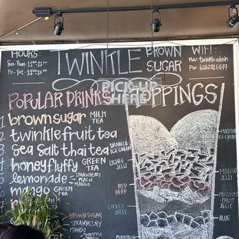 Twinkle Tea - Alhambra - Menu - Coffee & Tea Near Me - Alhambra, California