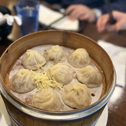 Chicken soup dumplings