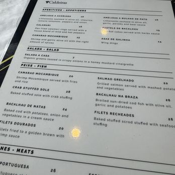 Caldeiras Restaurant - Portuguese Near Me - Fall River, Massachusetts