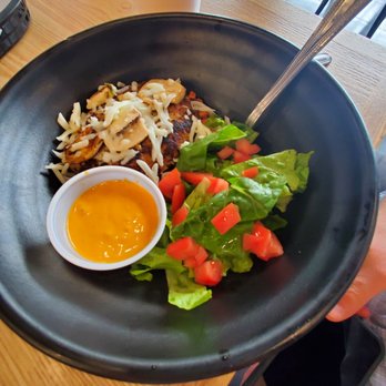 Clean Eatz - Waffle fries underneath! So good - Juice Bars & Smoothies Near Me - Rochester Hills, Michigan Clean Eatz - Waffle fries underneath! So good - Juice Bars & Smoothies Near Me - Rochester Hills, Michigan
