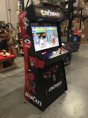 2 Player Arcades - All games are the original versions with original sounds and music.

 

We offer LED light strips on some of our models and they all come with a speaker system with amp to adjust tremble etc.

 

We’ve sold to high clientele like Tracy McGrady, Post Malone, Vince Vaughn etc.


We have machines in Google Break Rooms, Universities, Military Bases, Hospitals etc.

 

We’ve been in business over 10 years so we have experience in this market and bring an overall kick ass product to the arcade industry.


We offer Custom Artwork for all of our machines, so customers can customize their machine to look how ever they want. This is a great bonus option.

 

We have the largest selection of arcades and pinballs in the industry.