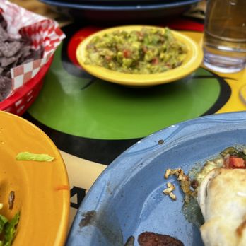Oscar's Cafe - Pork chops/one of their specialties plus the guacamole serving was huge - Mexican Near Me - Springdale, Utah