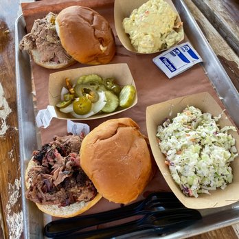 Caldwell County BBQ - Brisket, Pulled Pork, Coleslaw, and Potato Salaf - Barbeque Near Me - Gilbert, Arizona Caldwell County BBQ - Brisket, Pulled Pork, Coleslaw, and Potato Salaf - Barbeque Near Me - Gilbert, Arizona