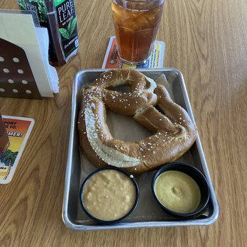 Grnd Sqrl - Bavarian pretzel. - Gastropubs Near Me - Twentynine Palms, California