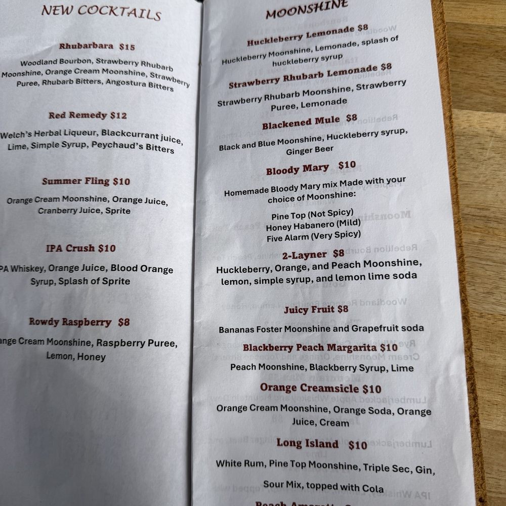 Tall Pines Distillery - Menu 2026 - Distilleries Near Me - Salisbury, Pennsylvania Tall Pines Distillery - Menu 2026 - Distilleries Near Me - Salisbury, Pennsylvania