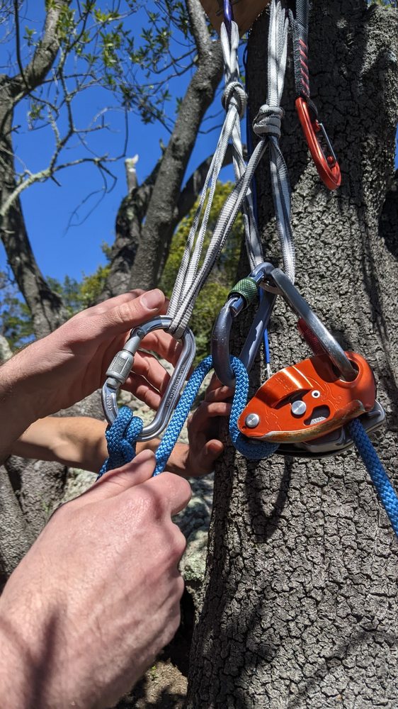 Let's Go Climbing Guides Logo