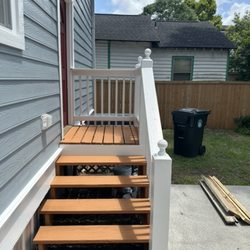 The Velasquez Company - Needing to add a deck stain to your exterior project? We can do that too!