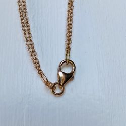 George Walton's Gold and Diamond - Round jump ring and clasp