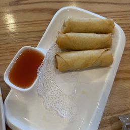 Three Piece Vegetable Spring Roll