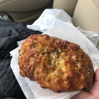 Breeze Bakery Cafe - Onion fromage. It has glazed onions and cheese and omggggg UGH - Bakeries Near Me - Annandale, Virginia