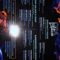 Menu page 1