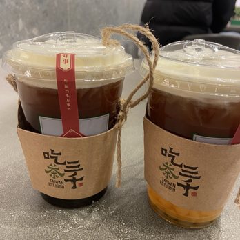 Chicha San Chen - Cassi tea with foam - Bubble Tea Near Me - Cupertino, California