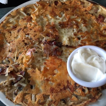 Pfanntastic Pannenkoek Haus - Potato bacon onion cheese - Breakfast & Brunch Near Me - Calgary, Alberta Pfanntastic Pannenkoek Haus - Potato bacon onion cheese - Breakfast & Brunch Near Me - Calgary, Alberta