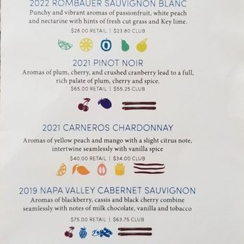 Rombauer Vineyards - A very handy guide to the wine tasting - Wine Tasting Room Near Me - Plymouth, California