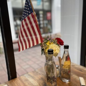 La Industria Bakery - Bottle water. Not free! $3.5 per bottle - Pancakes Near Me - Miami, Florida