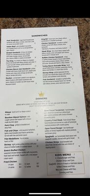 Menu photo 3 King's Crossing Odell, IL Menu photo 3 King's Crossing Odell, IL