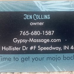 Gypsy Massage - Name, address, and website