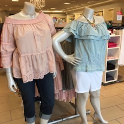 Lane Bryant - They've got the cutest shirts this season.
