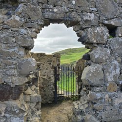 Dunluce Castle - Framed perfectly by the past ...