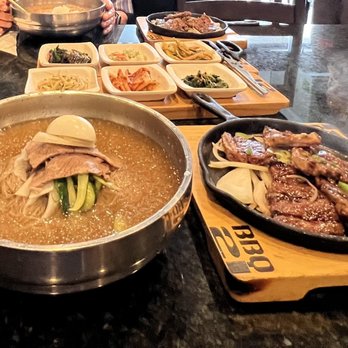 BBQ 21 - a variety of food items on a table - Korean Near Me - Fairfax, Virginia BBQ 21 - a variety of food items on a table - Korean Near Me - Fairfax, Virginia