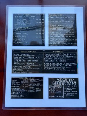 Menu photo 3 The Happy Pappys Gulf Shores, AL