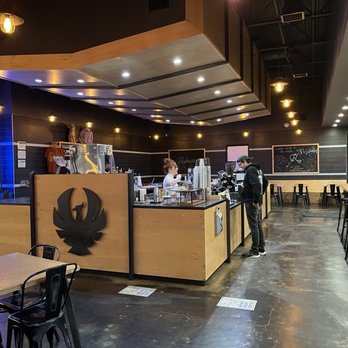 Palace Coffee - The counter.   Very good coffee. - Coffee & Tea Near Me - Amarillo, Texas