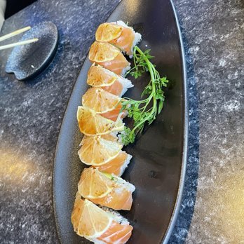 Prime Sushi - Lemon salmon roll - Sushi Bars Near Me - Bakersfield, California