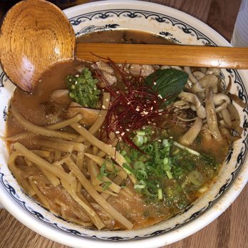 DOMU - Curry Ramen(Hot) with extra Thai chili paste. - Ramen Near Me - Jacksonville, Florida
