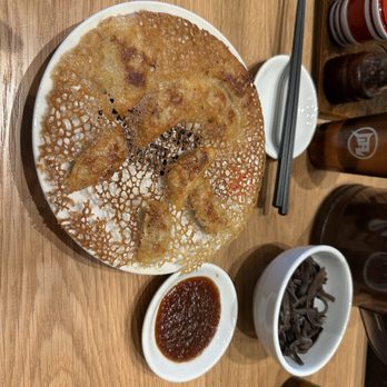 Ramen Nagi - gyoza appetizer. the ginger sauce was a nice unexpected flavor. - Ramen Near Me - Costa Mesa, California Ramen Nagi - gyoza appetizer. the ginger sauce was a nice unexpected flavor. - Ramen Near Me - Costa Mesa, California