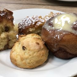 The Spot On Lakeshore - First we had a sample of the pastries that were a genuine pleasure.