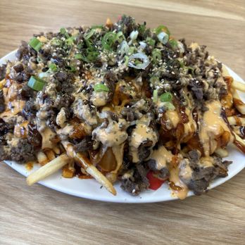 Kingbop - BEST Kimchi Bulgogi Cheese Fries - Korean Near Me - Los Angeles, California
