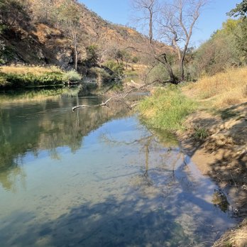 Putah Creek Wildlife Area - Knee high water to cool off by parking - Hiking Near Me - Winters, California Putah Creek Wildlife Area - Knee high water to cool off by parking - Hiking Near Me - Winters, California
