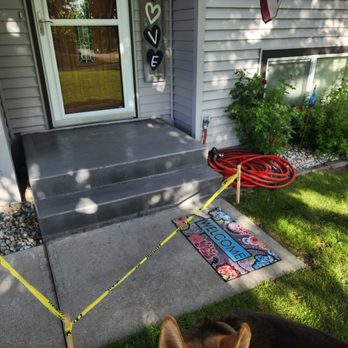 Pro Clean and Seal - This is a front porch with a tinted sealer. - Pressure Washers Near Me - Spokane Valley, Washington Pro Clean and Seal - This is a front porch with a tinted sealer. - Pressure Washers Near Me - Spokane Valley, Washington