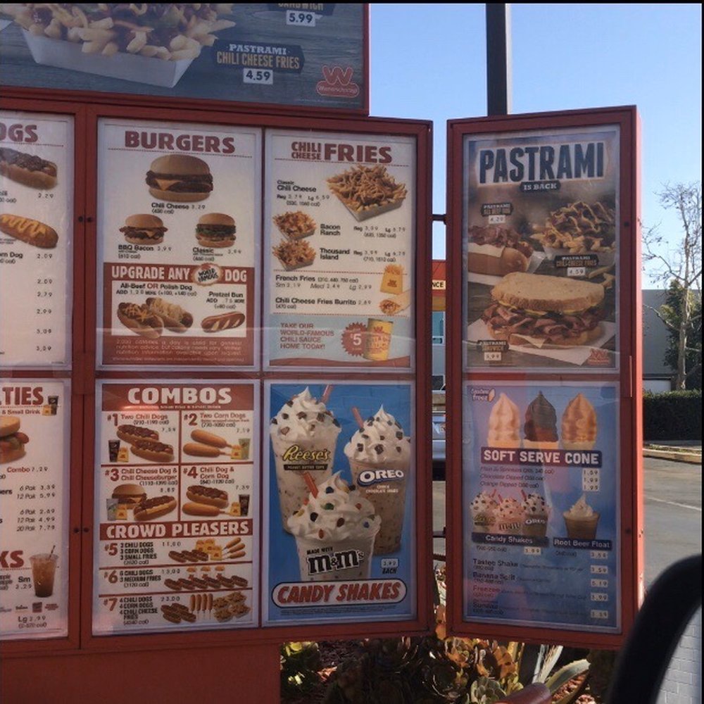 Wienerschnitzel - Side menu - Hot Dogs Near Me - Escondido, California Wienerschnitzel - Side menu - Hot Dogs Near Me - Escondido, California